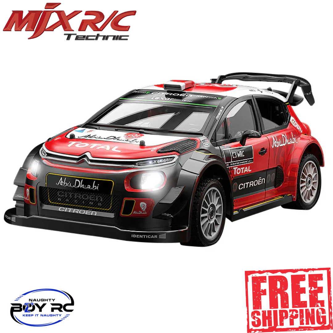 1/7 RC ラリーカー シトロエン ハイパーゴー 7303 MJX Hyper Go 7303 1/7 Brushless RC Rally Car Citroen ARTR Racing