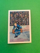 1952-53 Parkhurst #50 Bob Solinger - GREAT CORNERS AND CENTERING