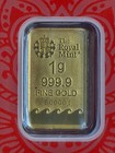 1g Gold Britannia Bar 2023 • Serial B00001 • First Ever 1g RM Bar • Mint