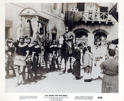 Gianna Maria Canale in The Sword and the Cross (1960) Vintage Press Photo 1406K