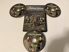 LONG WAY ROUND COMPLETE TV SERIES DVD 2004 BOORMAN MCGREGOR MOTORCYCLE TRAVEL