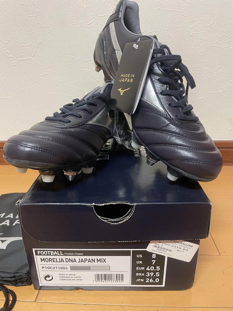 シューズ Mizuno Morelia DNA Japan 26cm Mizuno Morelia DNA JAPAN MIX Size 26cm US8 Cosmo Soccer Shoes New
