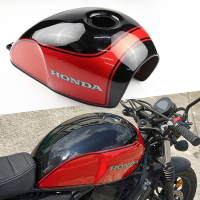 Honda Steed タンク 赤/黒 GLOSS RED ABS Fuel Tank Cover for Honda CL 300/500 SCL 300/500