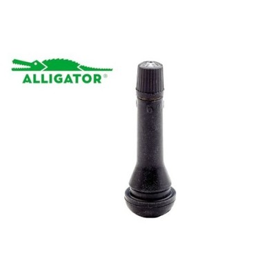 100x Guimmiventil Reifen - snap-in, TR414L, V2.03.8 montiert, PKW Alligator
