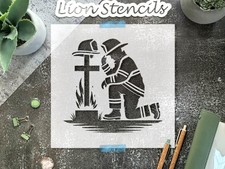Cros11 Animal Silhouette DIY Crafts Stencil for Creative Projects - StencilAir