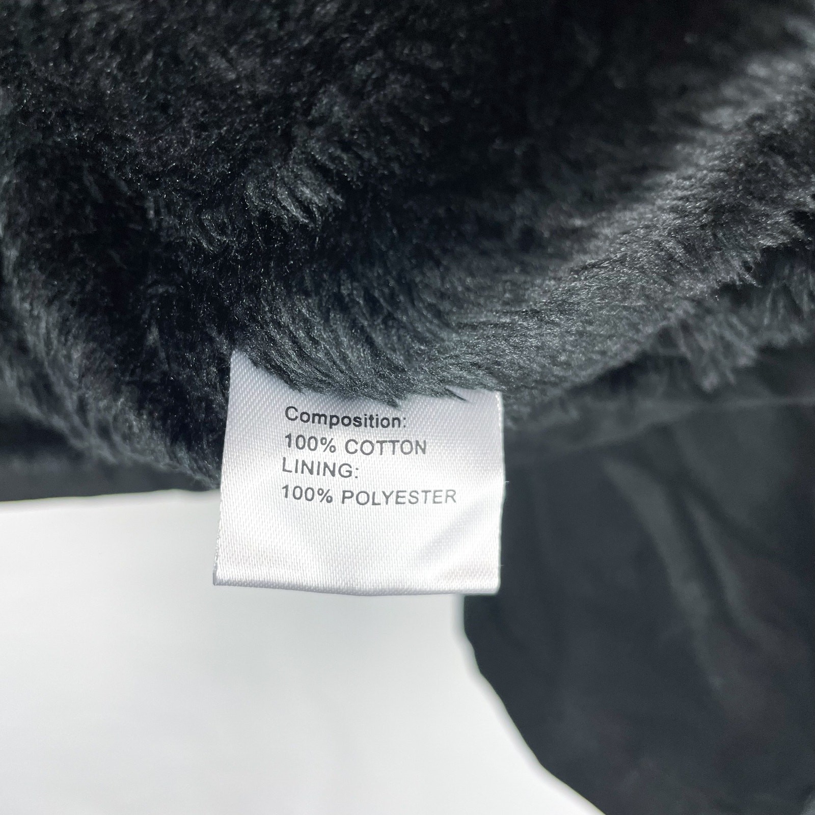 TacVasen Hooded Jacket Black Fleece Lined Military Zip Up Winter Coat Sz L Men's