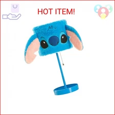Idea Nuova Disney Stitch Plush Table Lamp,15.5" Figural Lamp with Soft Shade & P
