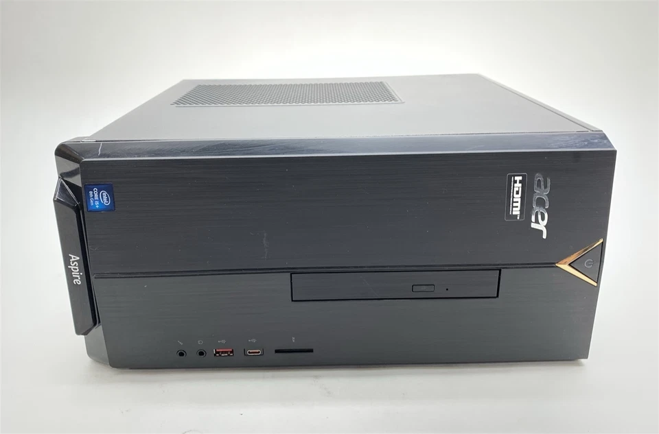 Acer Aspire TC-885 MT i5-8400 2.8GHz 16GB 512GB NVMe Windows 10 Pro PC WIFI P400 - Image 3 of 4