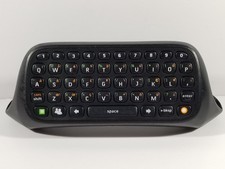 Official Black Chat Pad Controller Keyboard Wired Microsoft Xbox 360 OEM Work