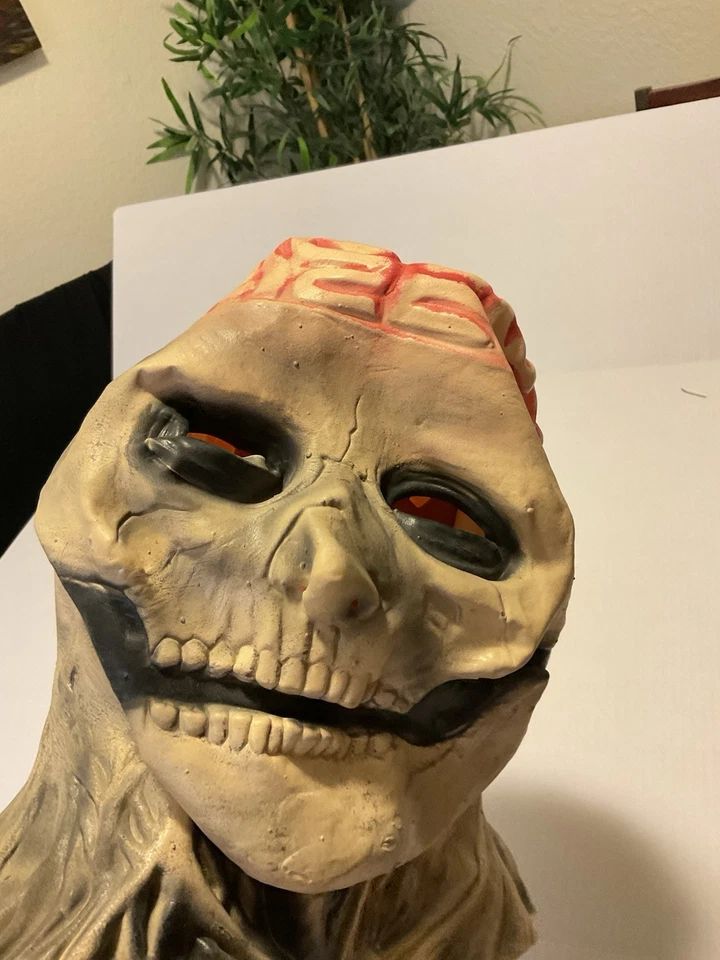 Halloween Skeleton Biochemical Latex Adult Cosplay Costume Scary Pink Brain - Image 2 of 4