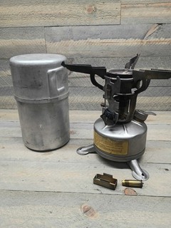 US WW2 Aladdin 1945 Mountain Cooking Stove Vintage Rare Military USA