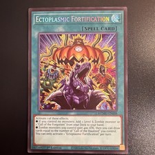 Yugioh TCG - Ectoplasmic Fortification Secret Rare MZMU-EN008 1st Ed - NM