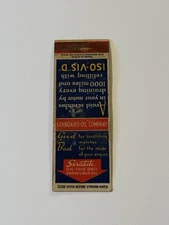 Standard Oil Company Vintage Matchbook Cover 466B