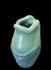 Van Briggle 11” Ming Blue Figural Vase AA Mark Art Nouveau Style Colorado Spgs