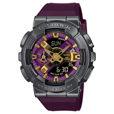 CASIO G-SHOCK GM-110CL-6A GM110CL-6A G-STEEL / PURPLE DIAL MEN'S WATCH