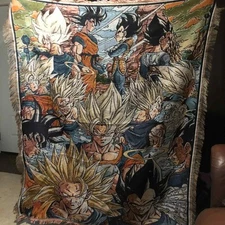 Dragon Ball Z Tapestry Blanket