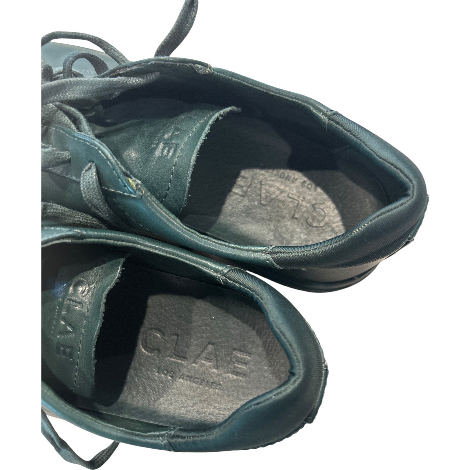 NEW CLAE Men’s Bradley Tonal Sneakers in Rare Cactus Green on Green Size 8 image 7