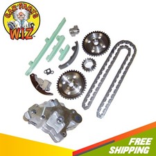 Kit de cadena de distribución del motor bomba de aceite para Chevrolet Pontiac 96-02 2,4 L VIN T Cu. 146