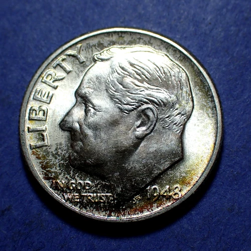 1948-D Roosevelt Dime  Ch. BU