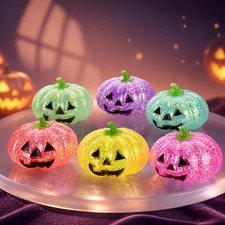 Halloween Pumpkin Squishy Toy Slow Rise Stress Relief Fidget Ball