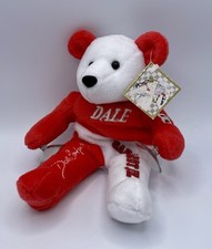 Dale Earnhardt JR Salvinos Bammers Nascar Bear Embroidered Stuffed Animal NWT