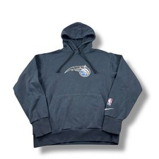 Nike NBA 75th Anniversary Orlando Magic Club Fleece Hoodie Black Faded Mens S