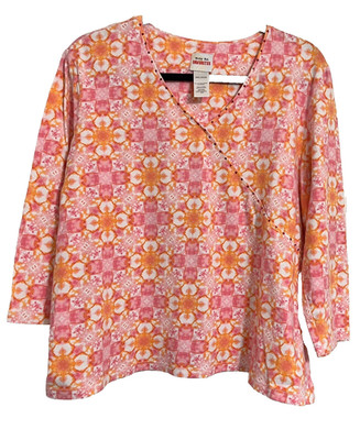 RUDY RD FAVORITES WOMEN'S PLUS SIZE XXL MULTICOLOR RHINESTONE ACCENTS
