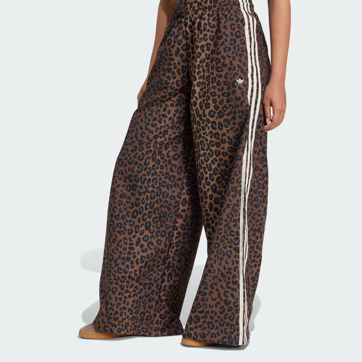 adidas Originals Women's Leopard Firebird Oversized Track Pants
