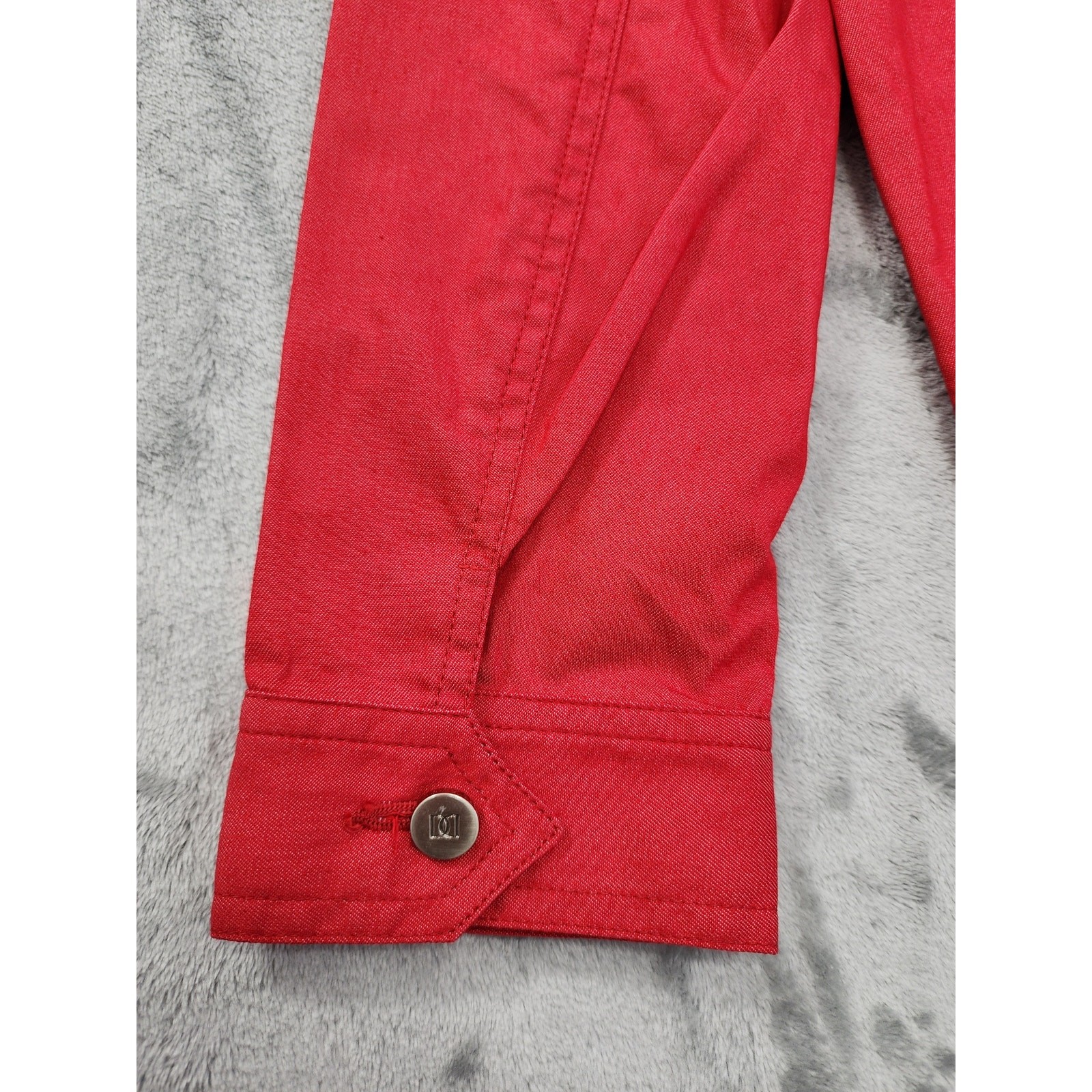 Doncaster Lightweight Button Front Jacket Size 8 … - image 4