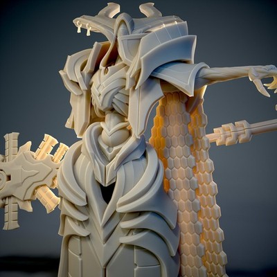 Queen of Thousands Resin Print Miniature | Unpainted