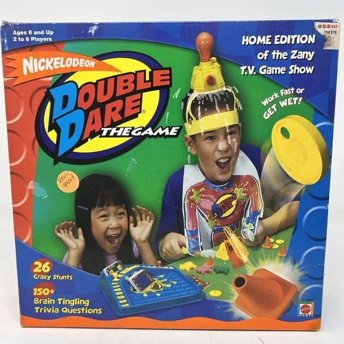 Vintage Nickelodeon Double Dare The Game Family 2001 Mattel NEW IN BOX Sealed