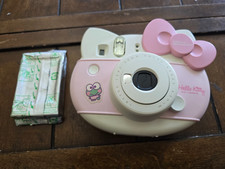 Fujifilm Hello Kitty Instax Mini Instant Camera Pink Cheki Used with Film