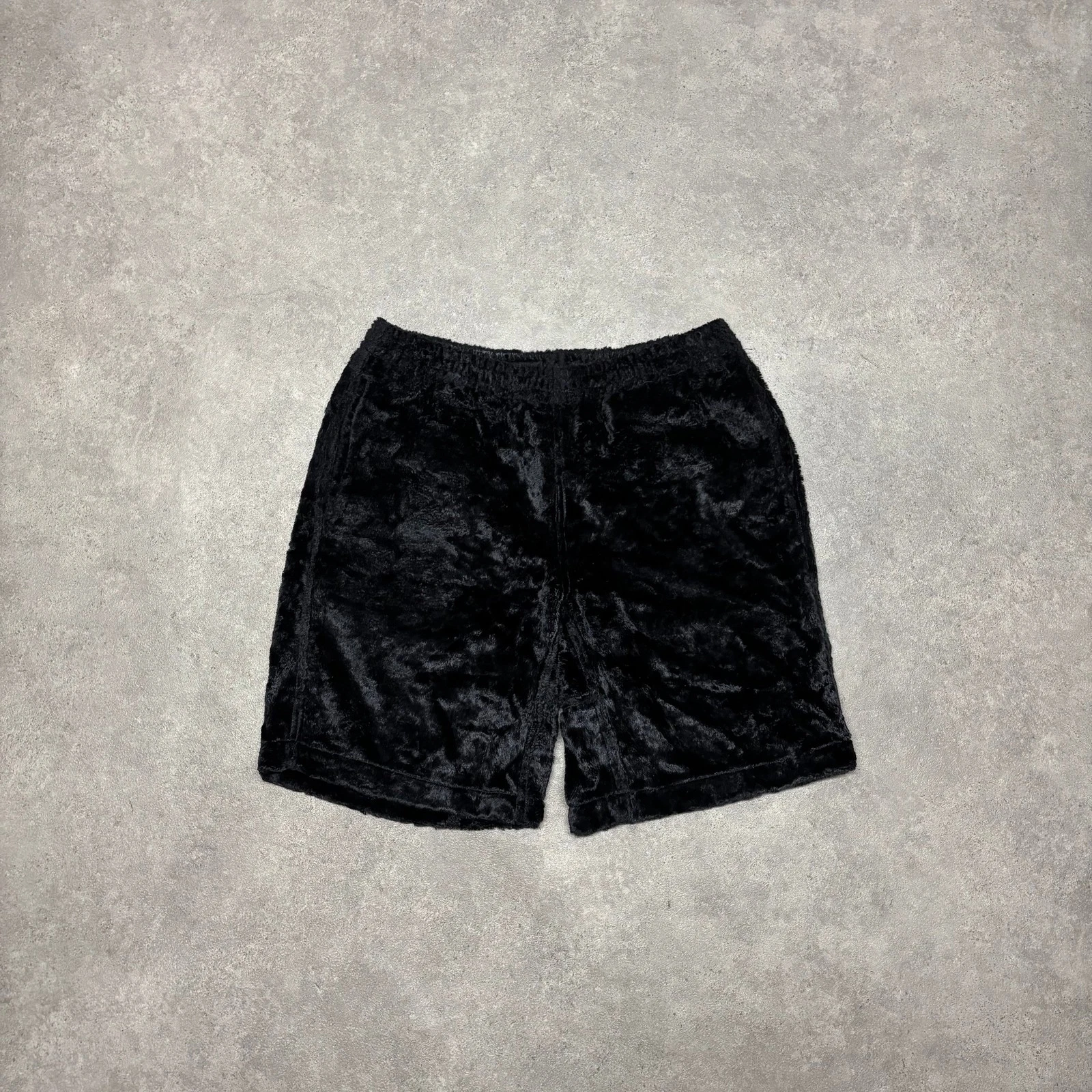 Short noir Supreme Fuzzy Pile (M)