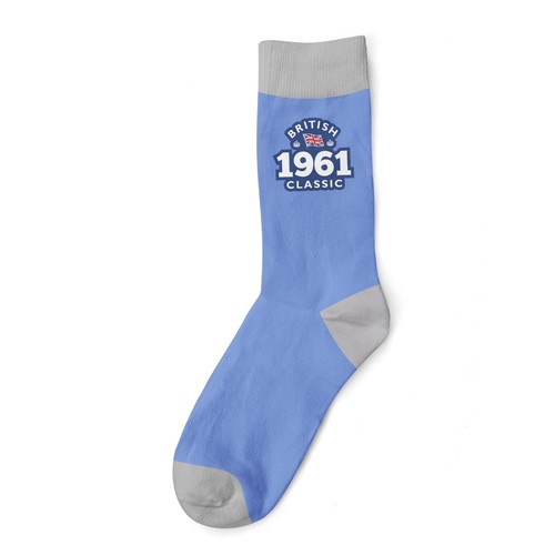 65th Birthday Gift Socks Present Idea Men Age 65 Years Old Size 6-11 Accessory - Afbeelding 14 van 16