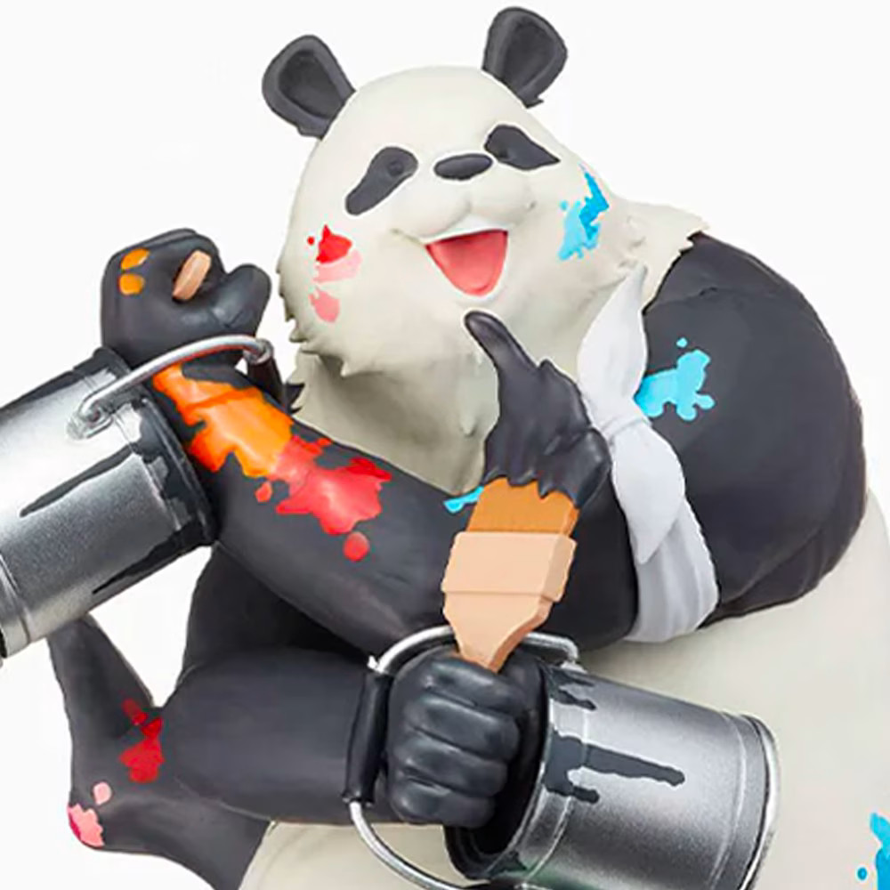 Figurine Panda Jujutsu Kaisen Graffiti X Battle statuette de collection manga en PVC