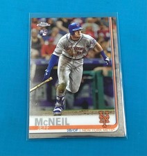 2019 Topps Chrome JEFF McNEIL Mets ROOKIE BASE #152