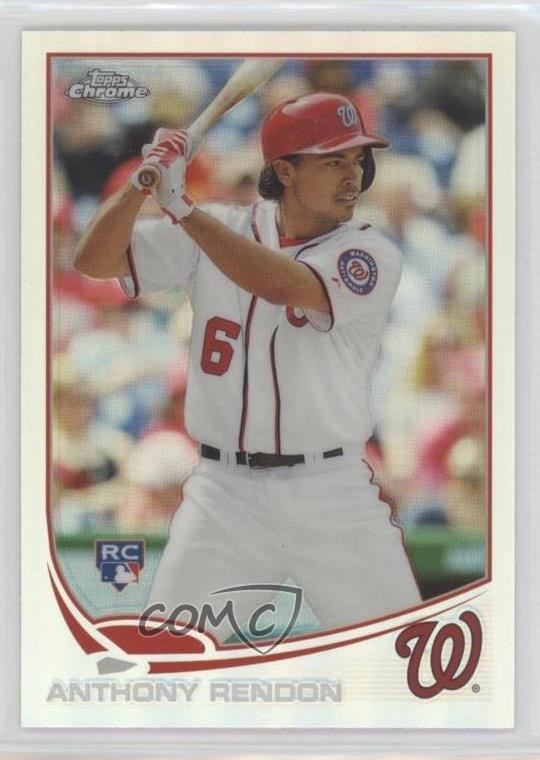 2013 Topps Chrome Refractor Anthony Rendon #128 8b5