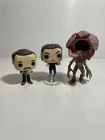 Stranger things Funko Pop Lot, Mr. Clarker #476, Eleven #637, Demogorgon #602