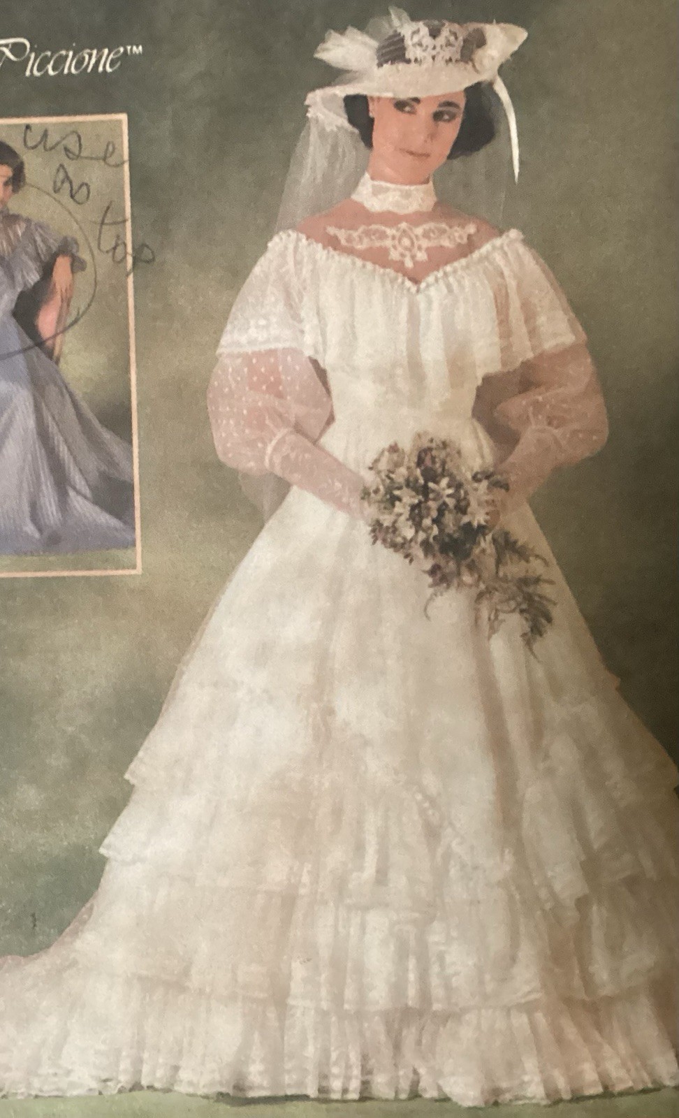 VTG GUNNE SAX Uncut Sewing Pattern 6765 SIMPLICITY Wedding Dress Bridal Boho