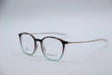 NEW ESPRIT ET33462 COLOR-508 BLACK MINT GREEN AUTHENTIC EYEGLASSES 48-17