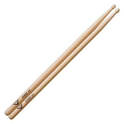 Vater Power 5A Wood Tip Hickory Drum Sticks, Pair 5A,