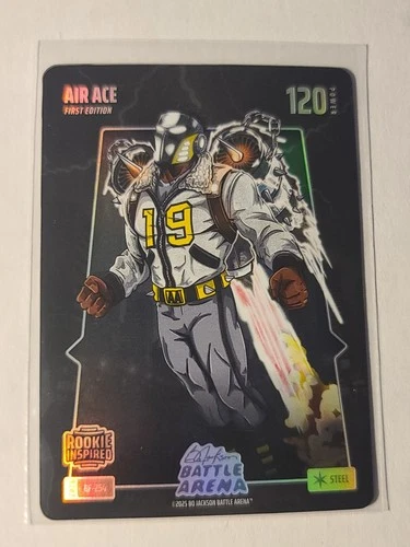 2026 Bo Jackson Battle Arena Air Ace `Ace Bailey` RC #BF-254 BattleFoil STEEL