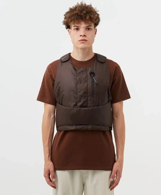 Nike x Travis Scott Cactus Jack Vest Dark Brown Men Small DM1277-220 $200 