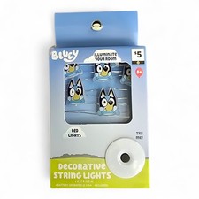Bluey String Lights 4.27 ft LED Bedroom Playroom Decor New In Box