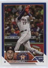 2023 Topps Series 2 Royal Blue David Hensley #649 00em