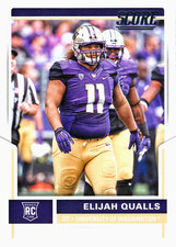 SCORE Elijah Qualls RC EAGLES Washington HUSKIES