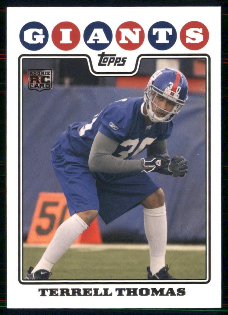 2008 Topps - Terrell Thomas #428 (RC)