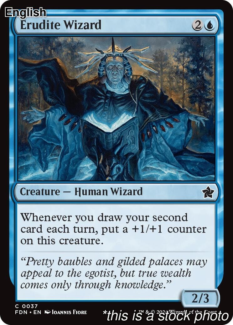 EN Erudite Wizard 37 Foundations Common LP