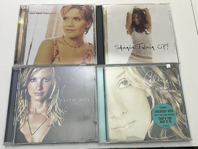 Lot Of 4 CD Albums - Shania Twain, Celine Dion, Alison Krauss, Faith Hill