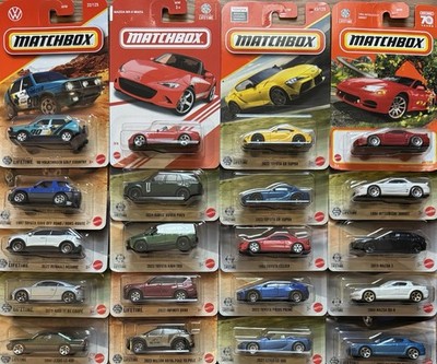 Matchbox lot of 20 Different Cars | eBay